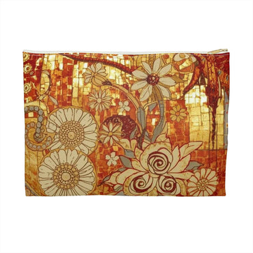 Bohemian Floral Accessory Pouch – Perfect for Travel and Organizing