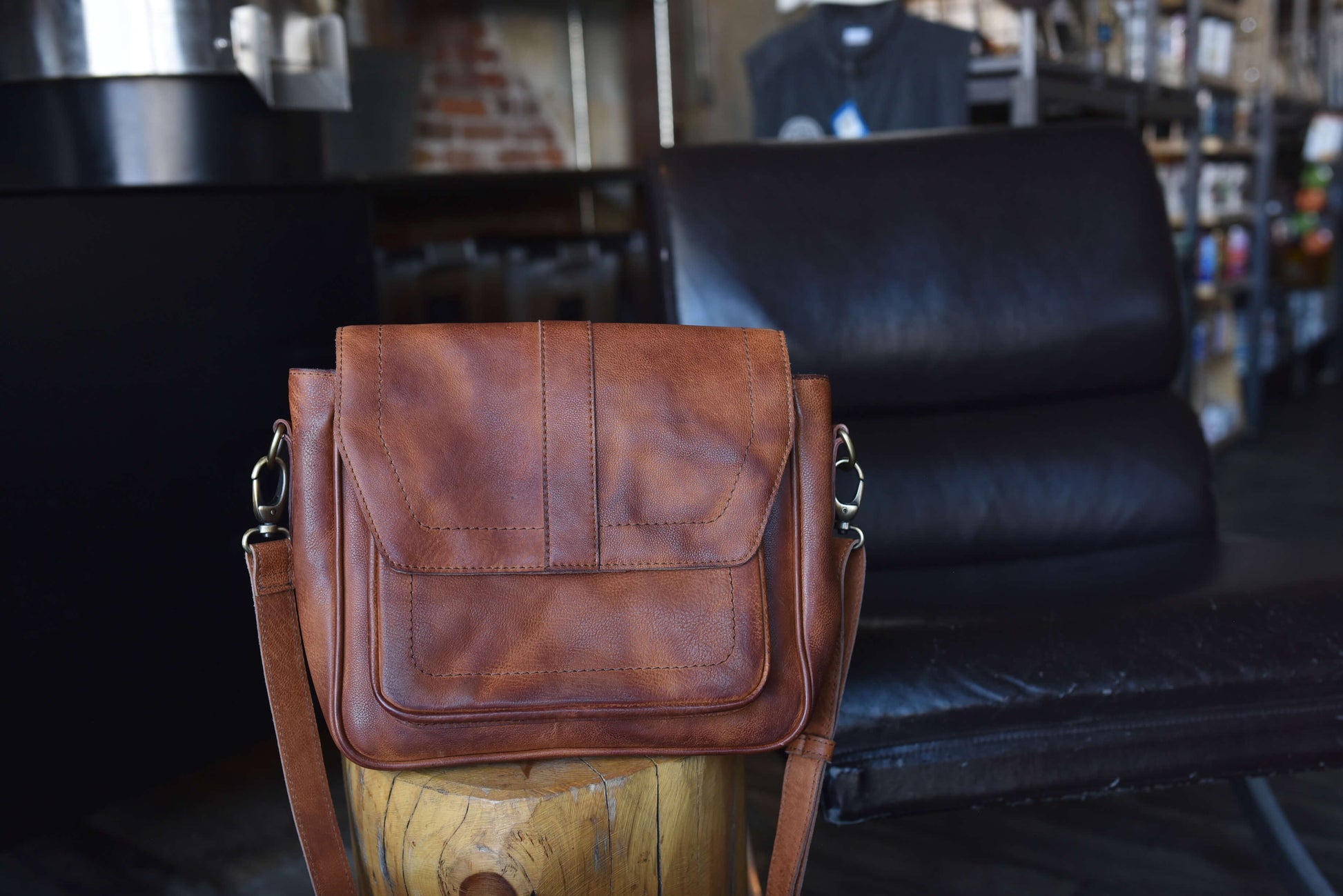 Journey Crossbody Leather Bag with Removable Adjustable Strap - Stylish and Versatile - Rosetta Creative Boutique