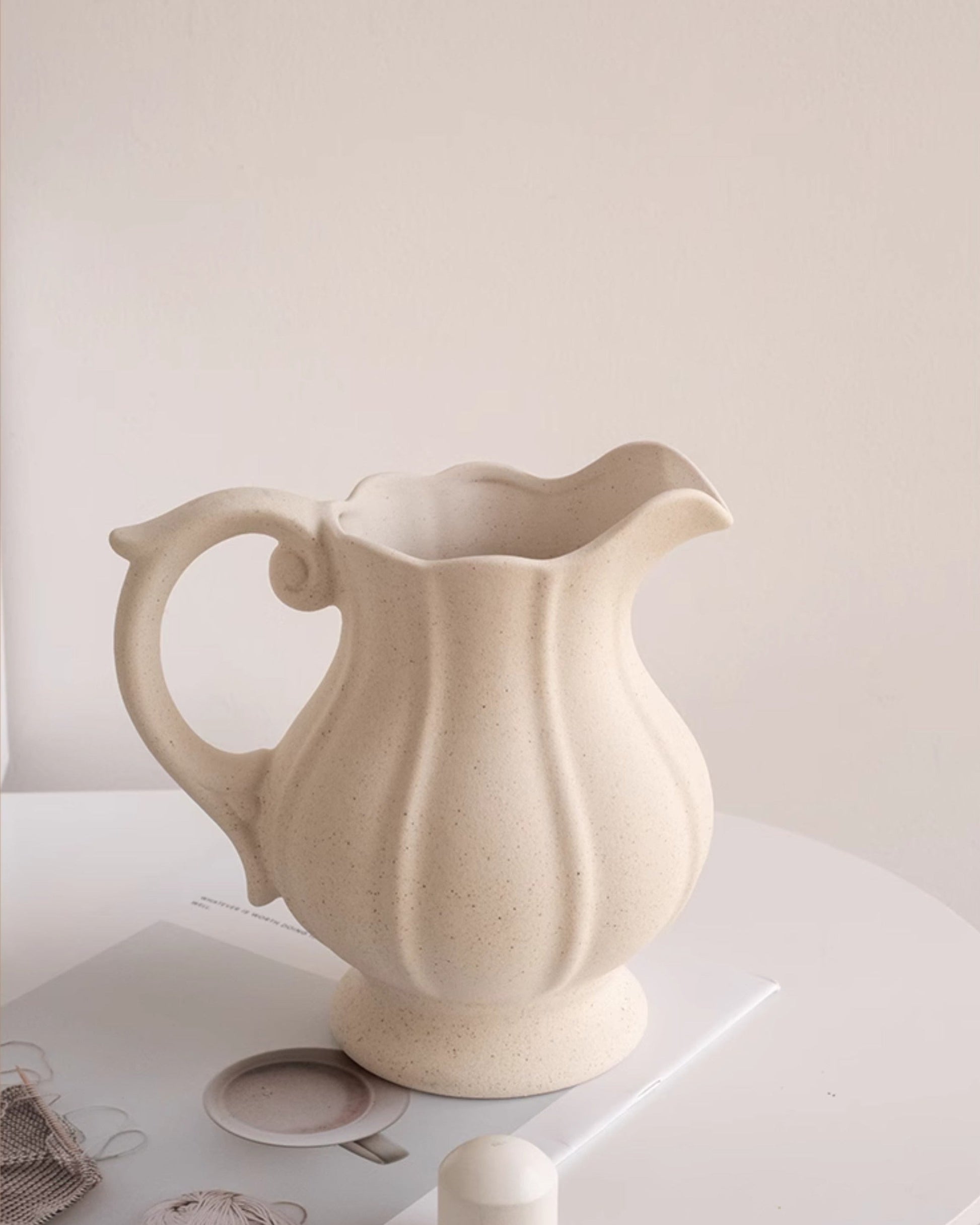 Vintage Ceramic Teapot Vase-4