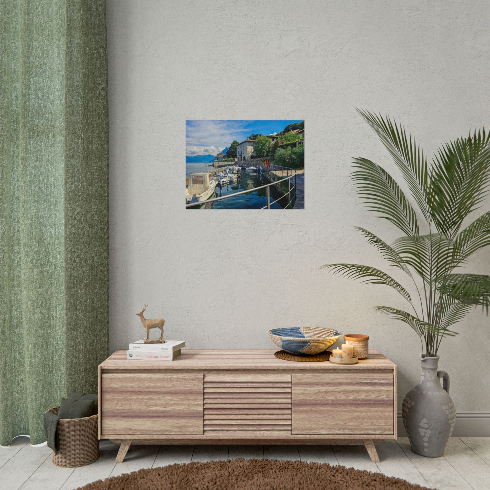 Monte Isola Italy Poster Rosetta Creative Coastal Views - Rosetta Creative Boutique