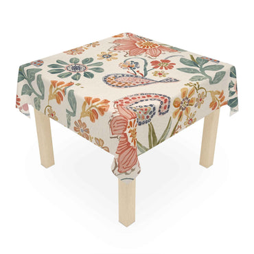 Turkish Floral Tablecloth for Elegant Dining