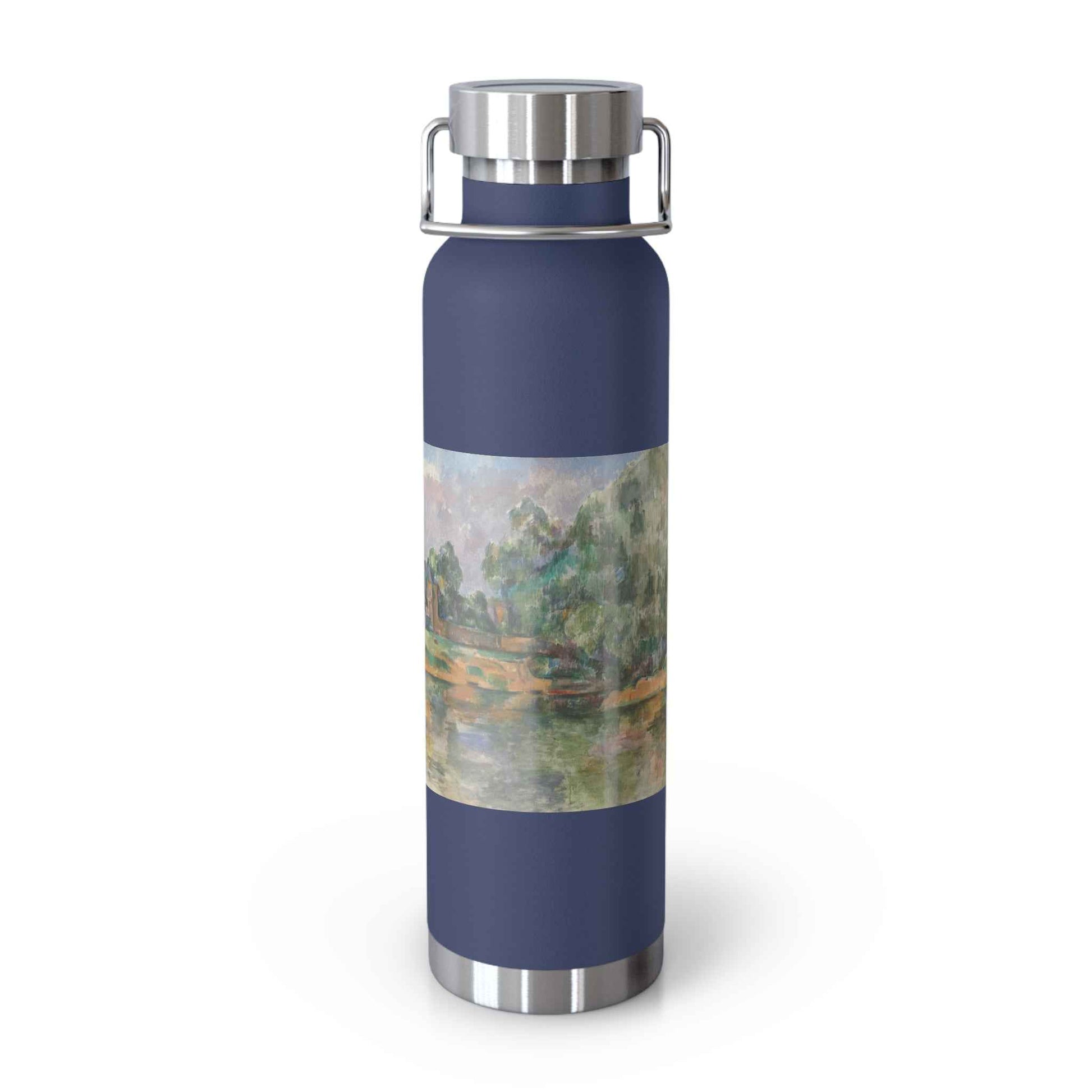 Artistic Copper Water Bottle - Vacuum Insulated for Outdoor Gifting - Rosetta Creative Boutique