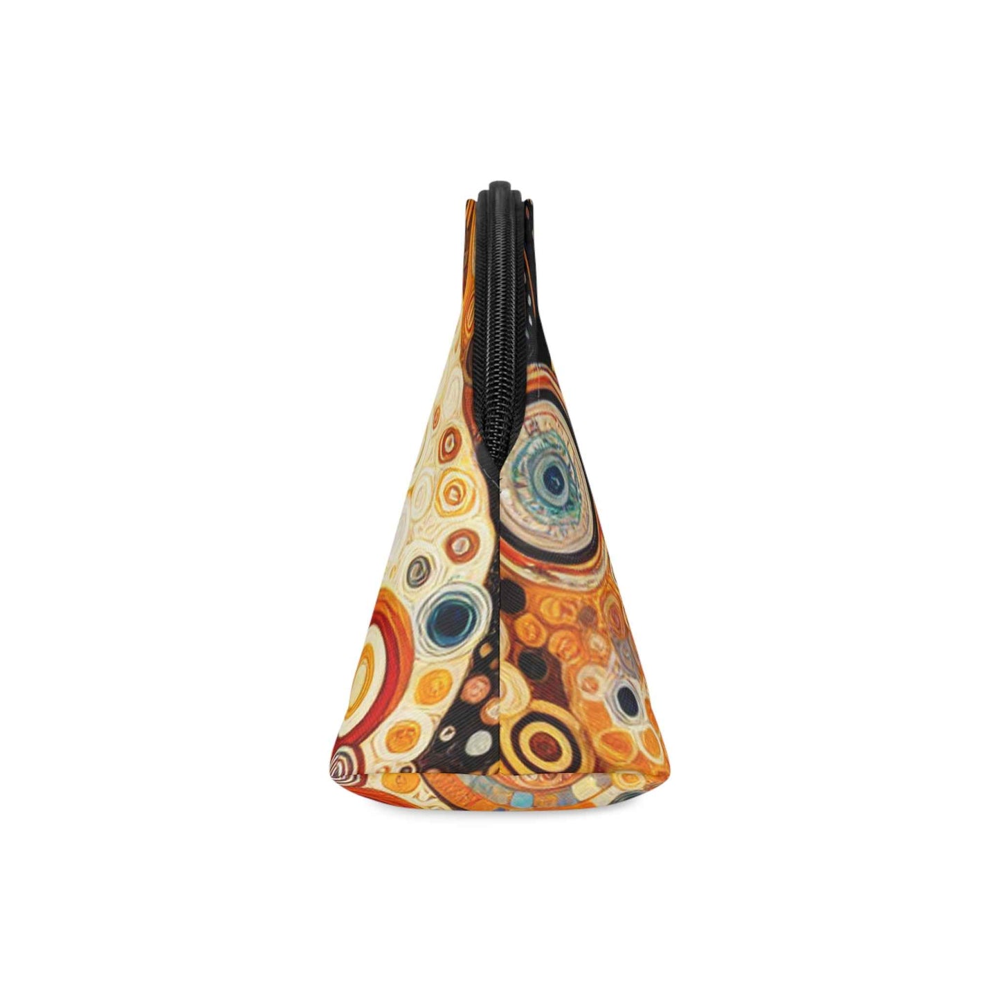 Klimt-Inspired Makeup Bag | Artistic Cosmetic Pouch & Travel Toiletry Case by Rosetta Creative Boutique | Perfect Gift for Her & Bohemian Makeup Organizer - Rosetta Creative Boutique