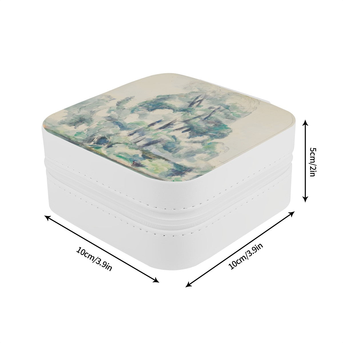 Banks of Seine Cezanne Jewelry Organizer in PU Leather - Rosetta Creative Boutique