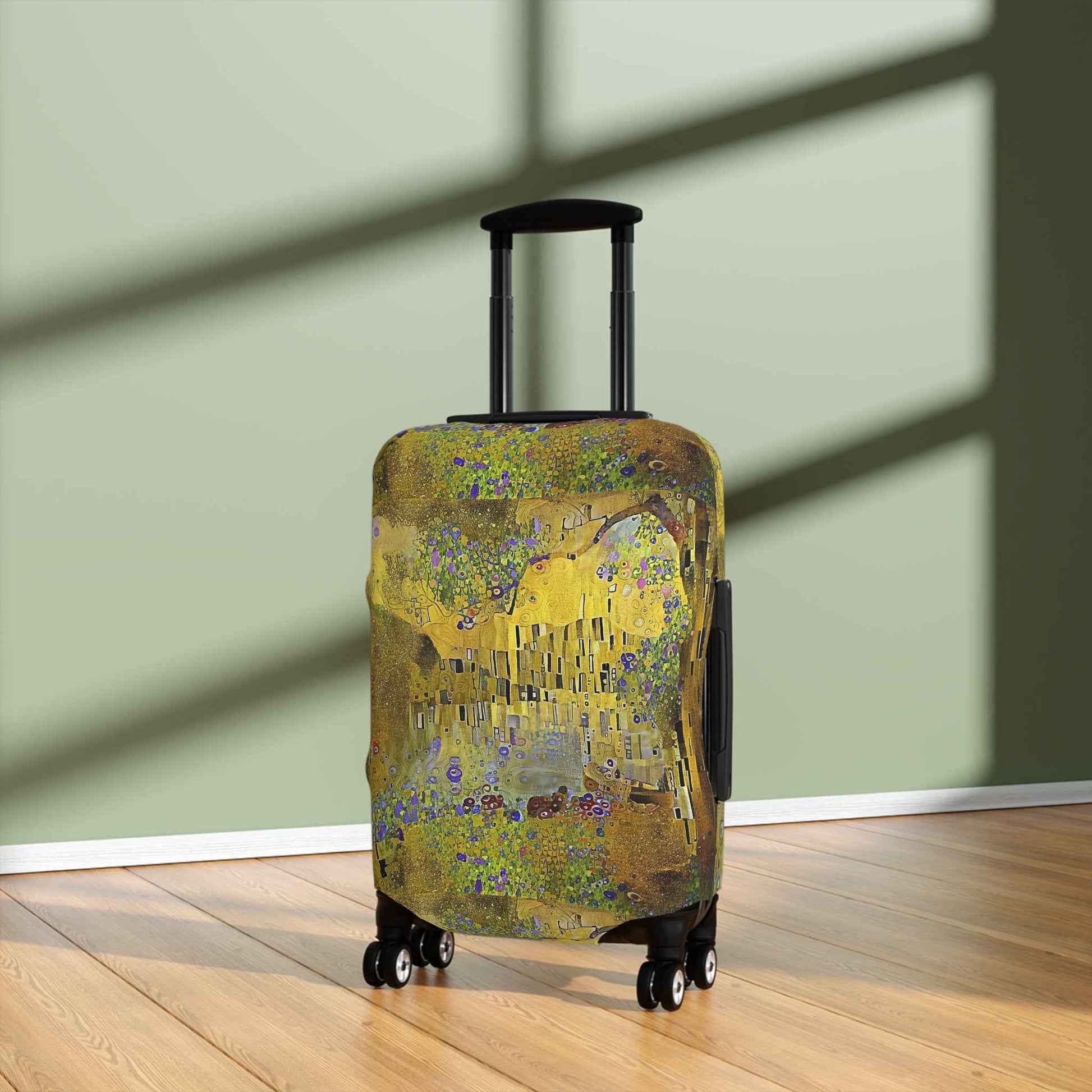 Klimt-Inspired Luggage Cover - Exclusive Design by Rosetta Creative Boutique - Rosetta Creative Boutique