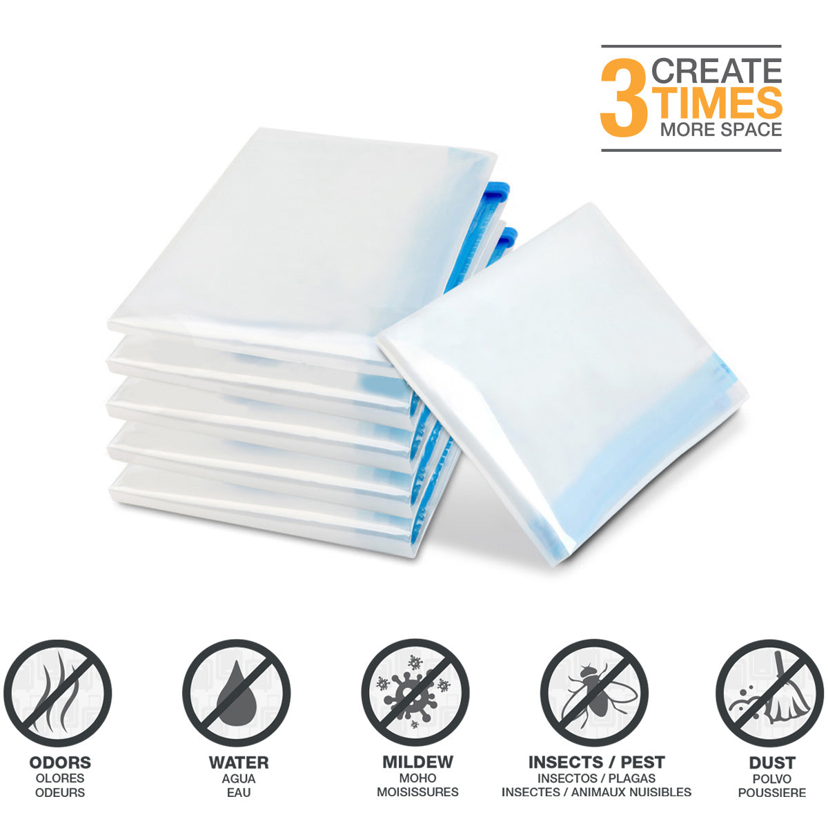 Compression Storage Travel Bags for Luggage Organization and Efficient Packing - Rosetta Creative Boutique