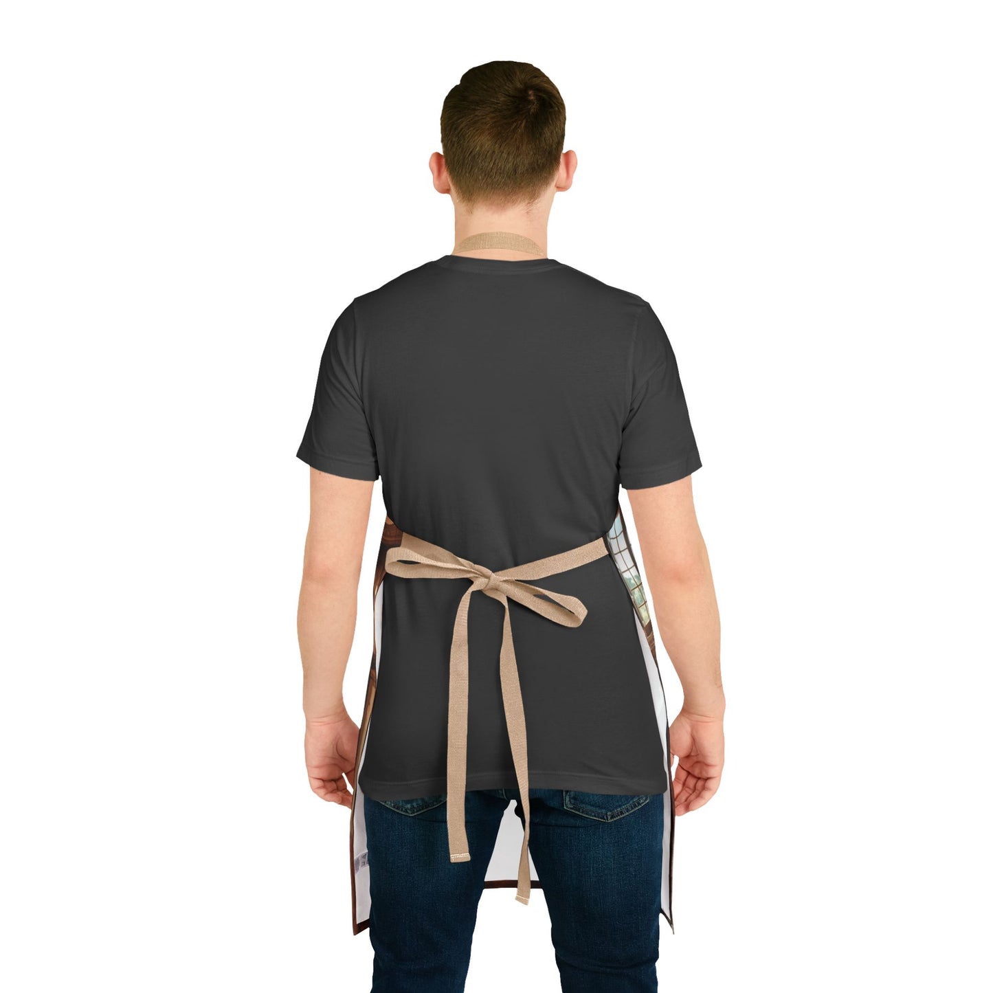 Cozy Tuscan Kitchen Apron, Cooking Gift, Foodie Essentials, Home Chef Apron, 5-Color Straps, Stylish Cooking Gear