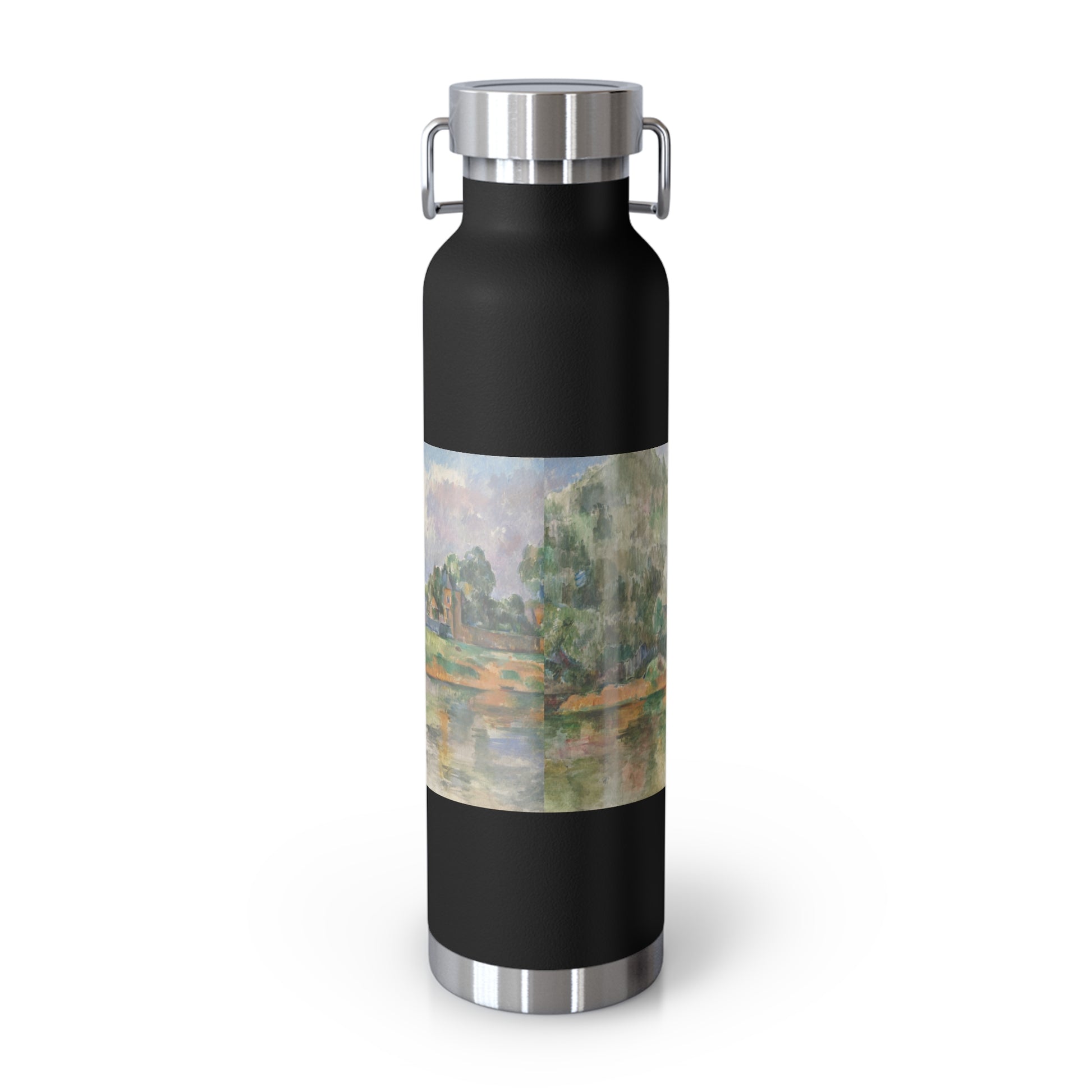 Artistic Copper Water Bottle - Vacuum Insulated for Outdoor Gifting - Rosetta Creative Boutique