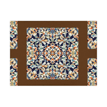 Vibrant Floral Toddler Blanket