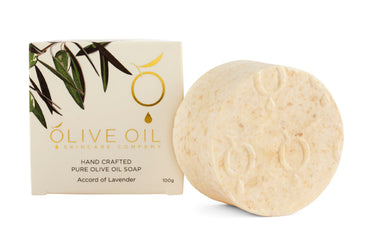 All Natural Olive Oil Soap Lavender Essential Oil 100g - Rosetta Creative Boutique