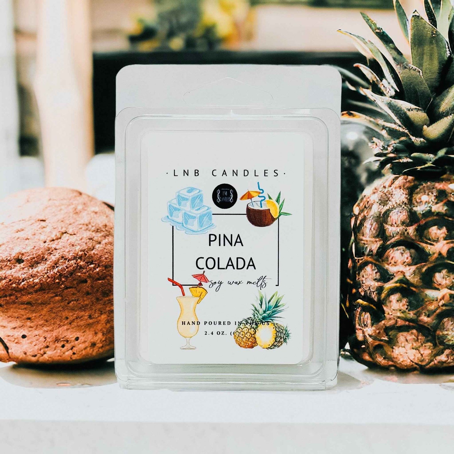 Pina Colada Scent Wax Melt 3 PACK