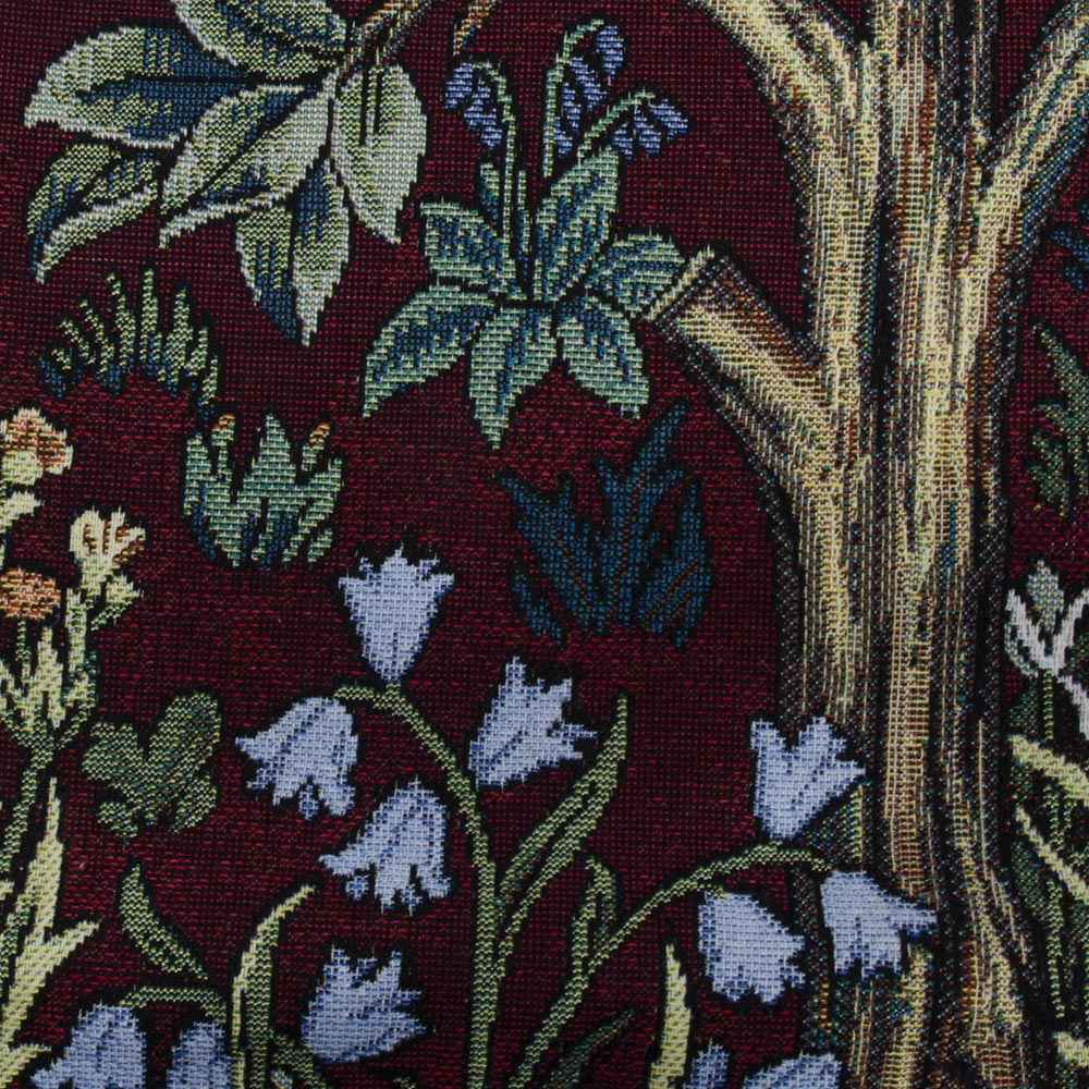William Morris Tree of Life Red - Wall Hanging in 3 sizes