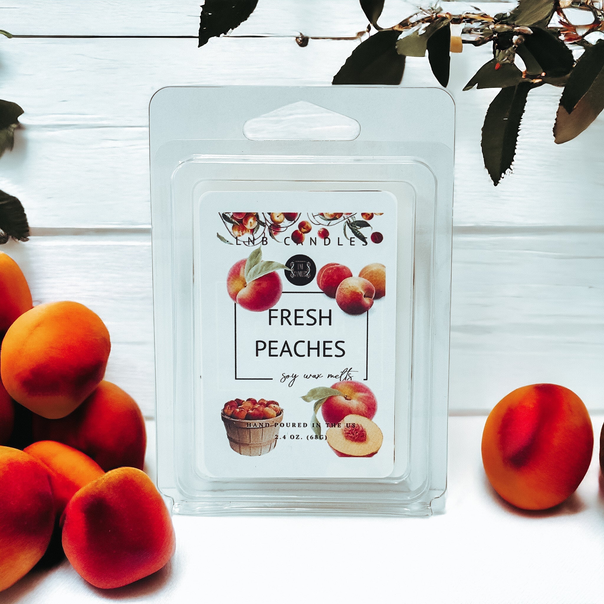 Wax Melt Fresh Peaches Scent 3 PACK-0