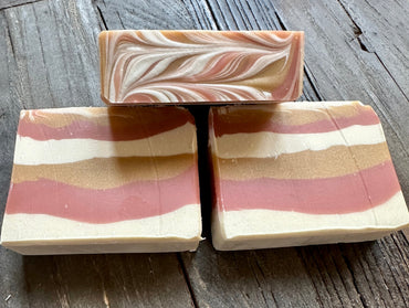 Cranberry Evergreen Goat Milk Soap Autumn Fragrance - Rosetta Creative Boutique