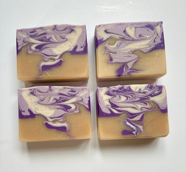 Lavender Goat Milk Soap Kansas by Slippery Bills Soaps - Rosetta Creative Boutique