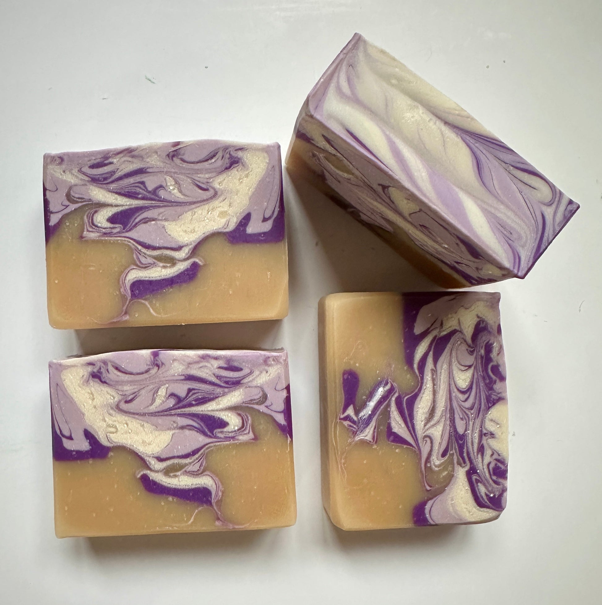 Lavender Goat Milk Soap Kansas by Slippery Bills Soaps - Rosetta Creative Boutique
