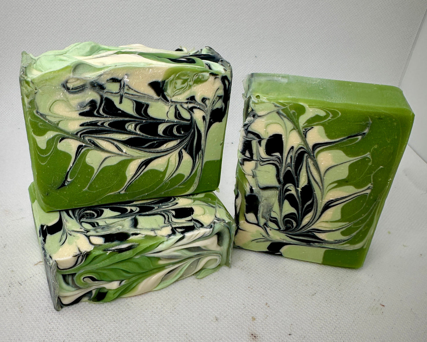 Green Apple Sage Goat Milk Soap Fresh Bath Bar Natural - Rosetta Creative Boutique