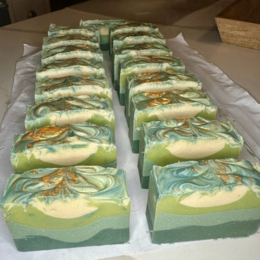 Lavender Patchouli Cedarwood Goat Milk Soap Moisturizing - Rosetta Creative Boutique