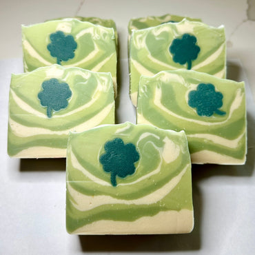 Luck of the Irish Goat Milk Soap Eucalyptus Lavender - Rosetta Creative Boutique