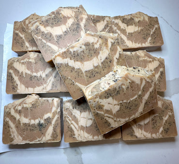 Espresso Martini Goat Milk Soap with Coffee Vanilla - Rosetta Creative Boutique