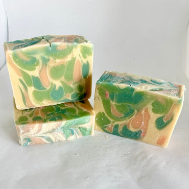 Floral Drift Goat Milk Soap With Rosemary Lavender Aromas - Rosetta Creative Boutique