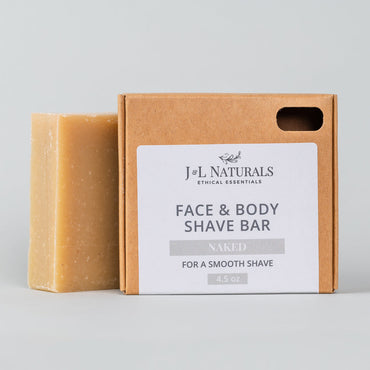 Shave Soap Naked Unscented Lavender Peppermint for Men - Rosetta Creative Boutique