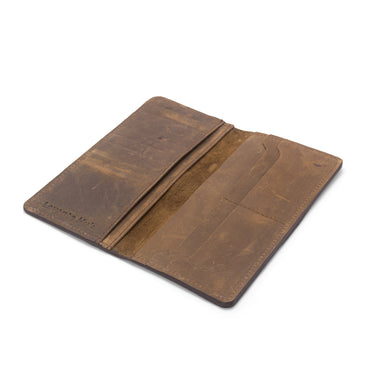 Heritage Tan Full Grain Buffalo Leather Travel Organizer - Rosetta Creative Boutique