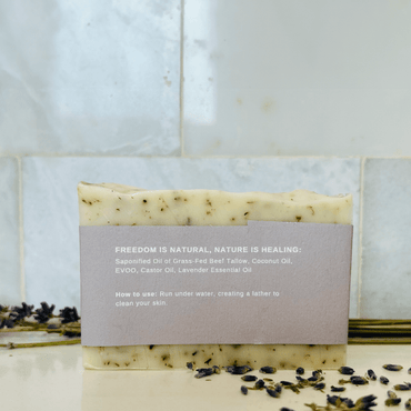 Lavender Tallow Soap Bar-1