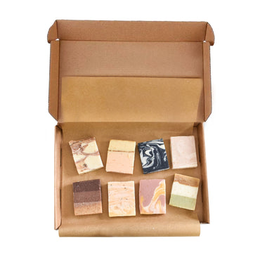 Soap Sampler Gift Set 8x15g Travel Soaps Letterbox Sized - Rosetta Creative Boutique