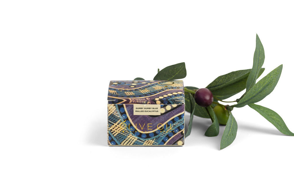 Olive Oil Soap Indigenous Gumby Gumby With Blue Mallee - Rosetta Creative Boutique