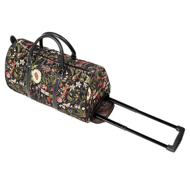 Morning Garden Black - Pull Holdall