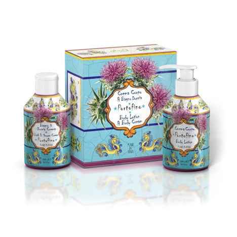 Le Maioliche Art Edition Gift Set: Portofino Shower Gel & Body Cream