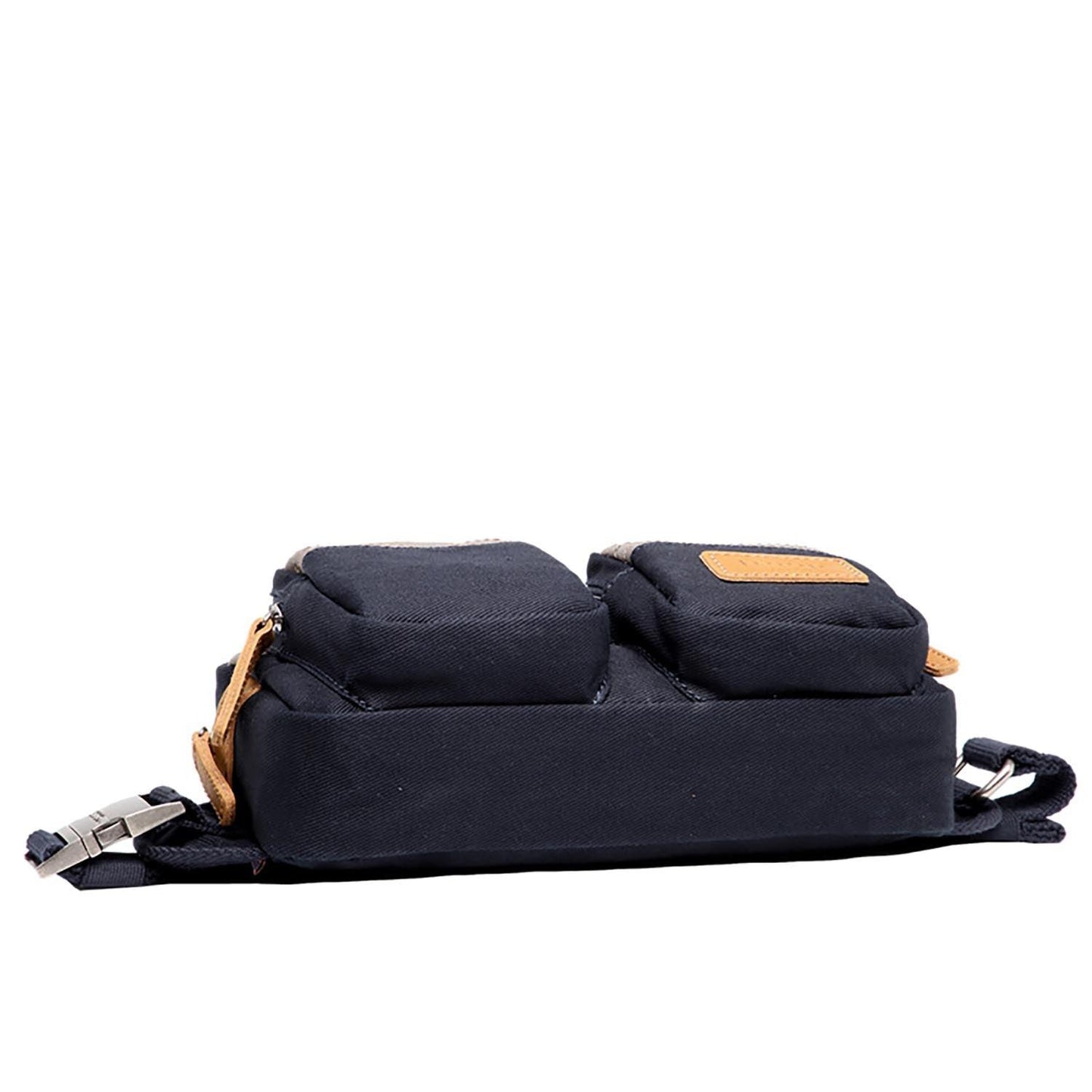 Troop London Heritage Canvas Waist Bag Small Navy Retro - Rosetta Creative Boutique