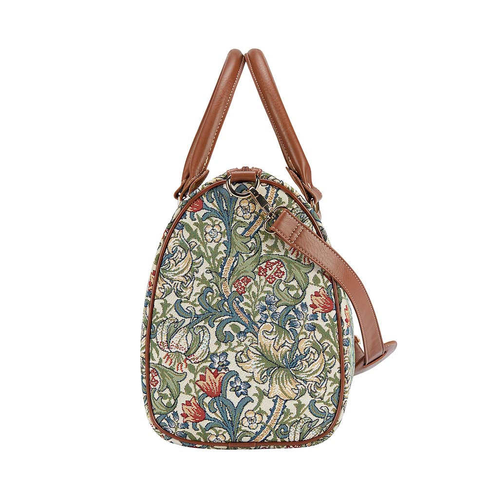 William Morris Golden Lily Travel Bag Signare Tapestry - Rosetta Creative Boutique