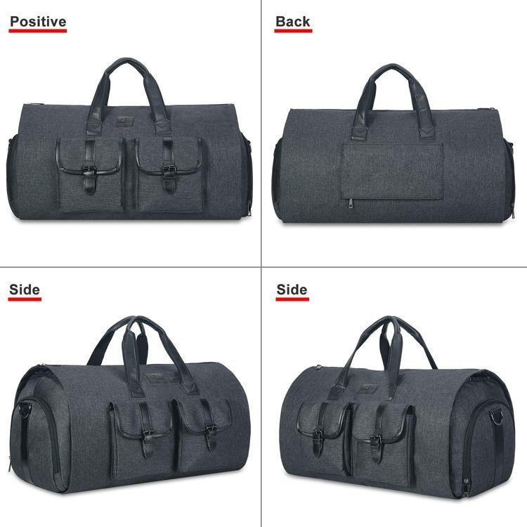 NNEDSZ Compact Travel Suit Storage Bag Foldable Black - Rosetta Creative Boutique