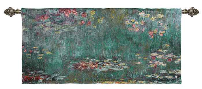 Claude Monet Water Lily - Wall Hanging 143cm x 69cm (120 rod)