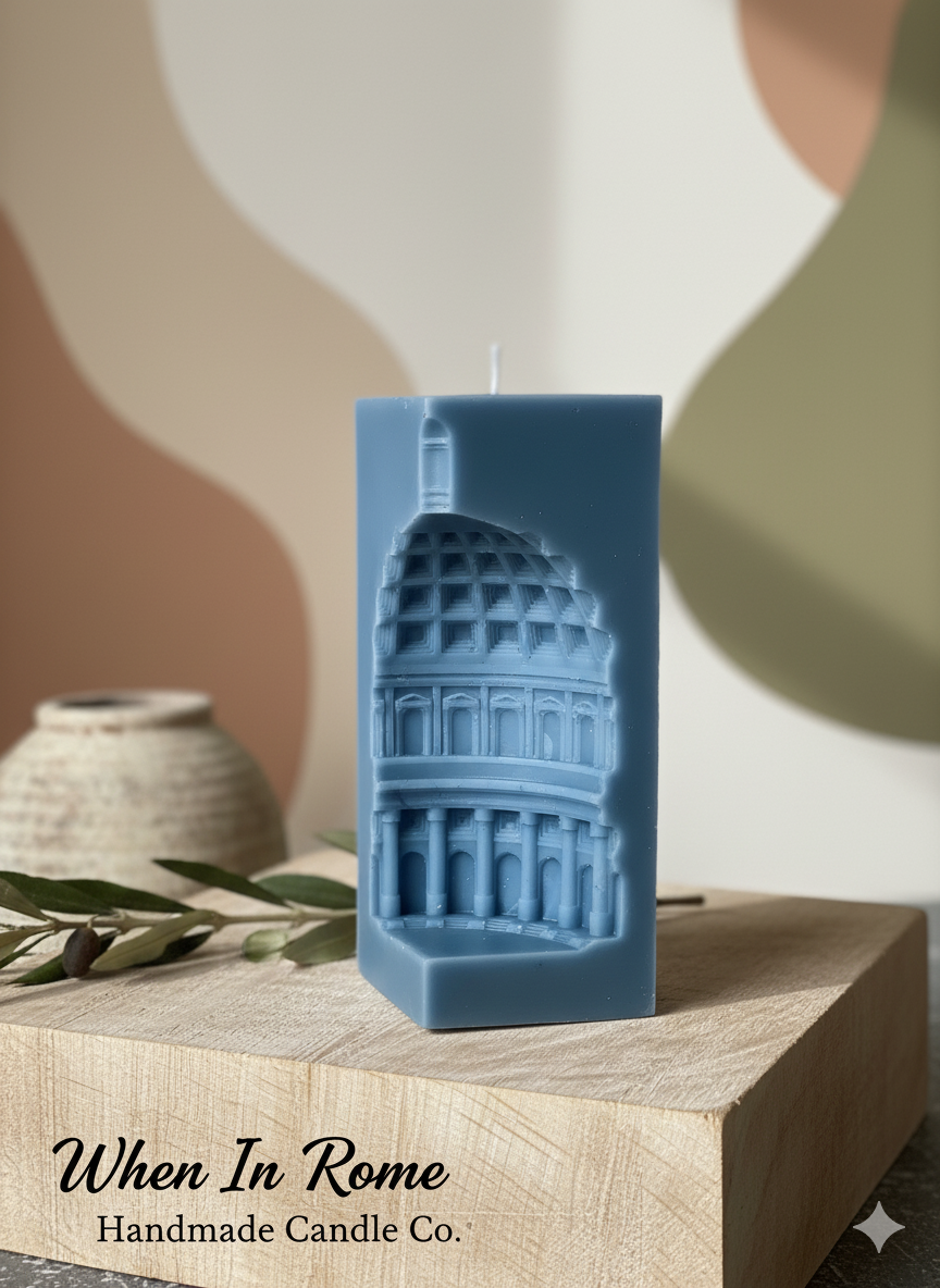 When In Rome Handmade Candle – A Fragrant Journey to Italy-6