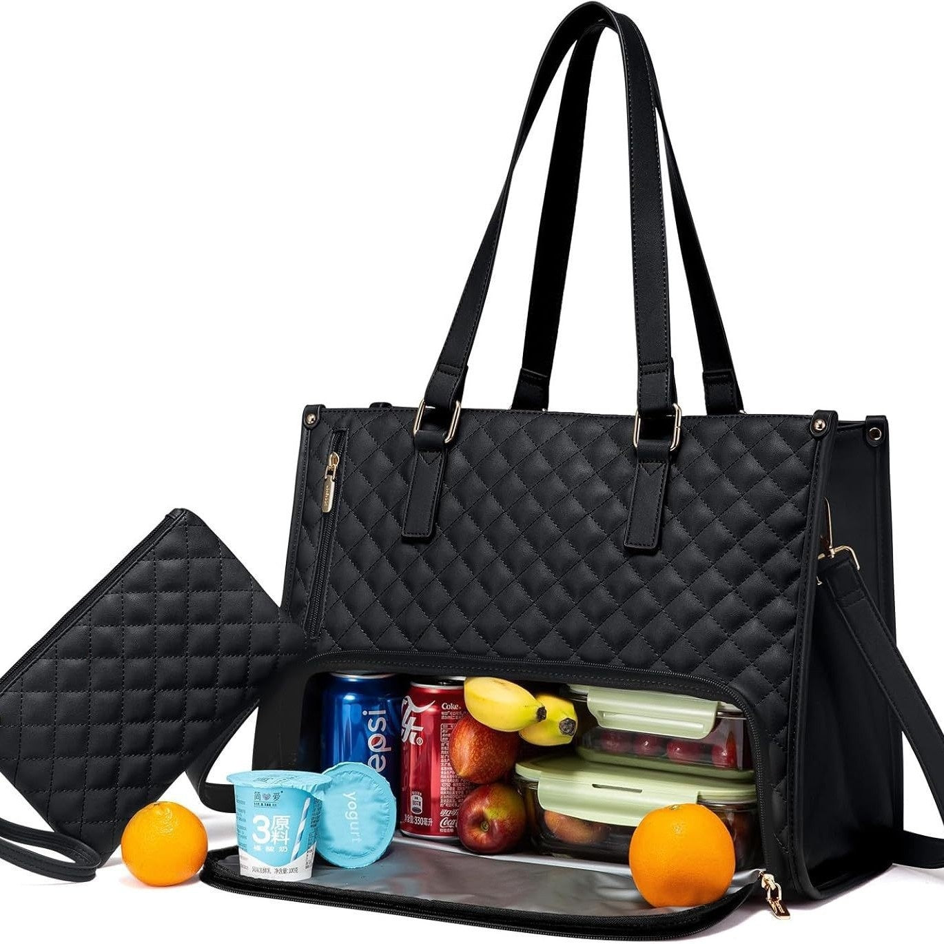 Fashionable Insulated Lunch Tote Bag For Women Crossbody - Rosetta Creative Boutique