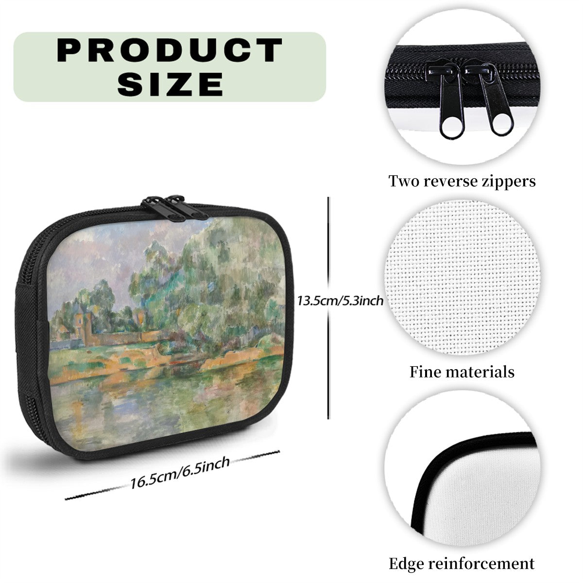 Banks of the Seine Travel Medicine Kit - Essential Paul Cezanne Adventure Companion - Rosetta Creative Boutique