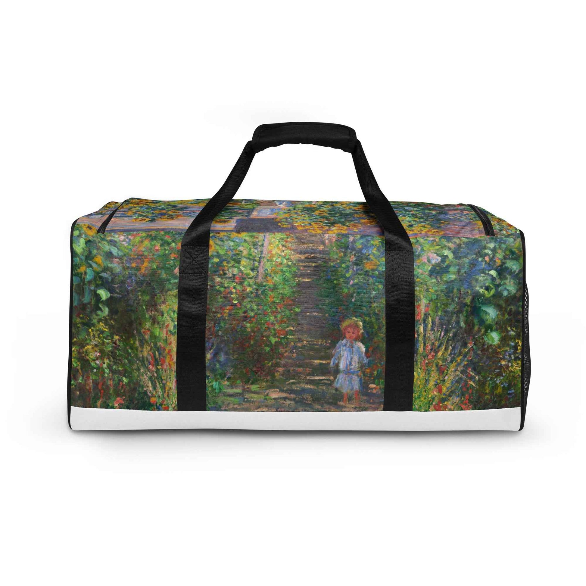 Duffle Bag with Monet Print for Trendy Travel Essentials - Rosetta Creative Boutique