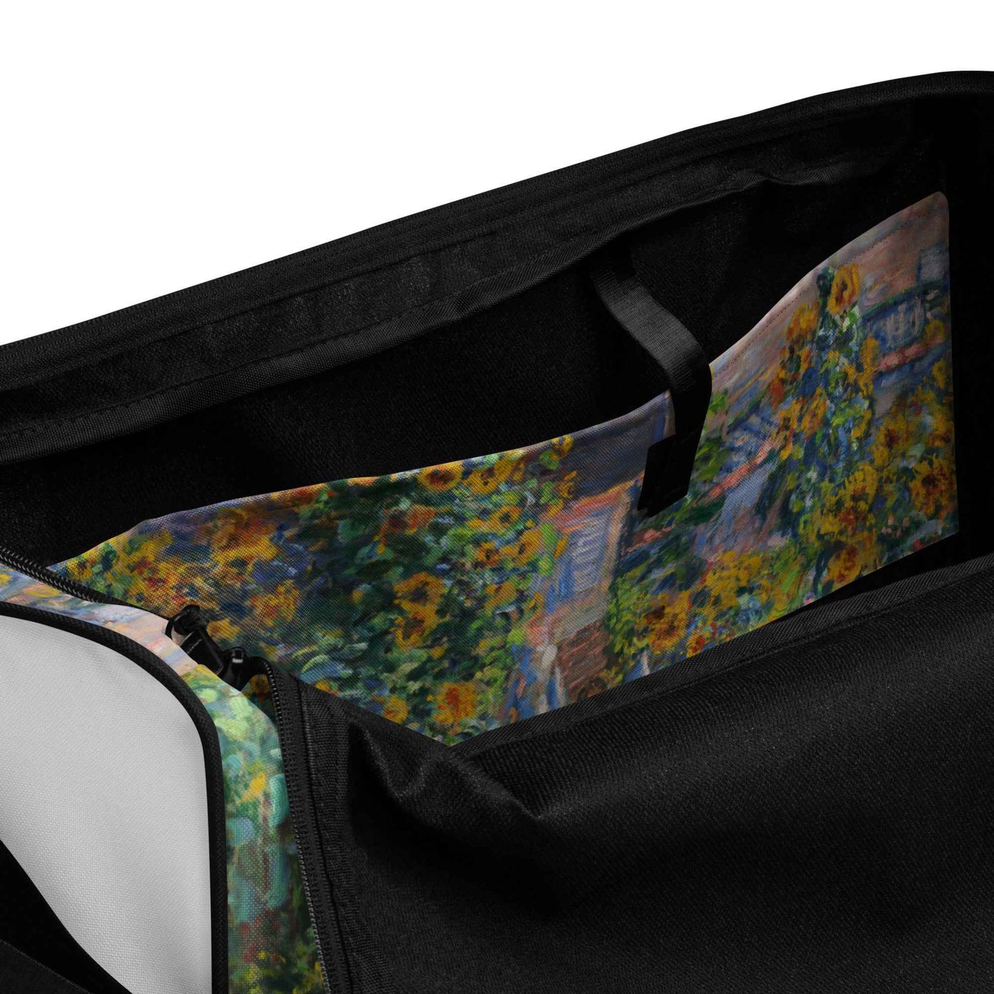 Duffle Bag with Monet Print for Trendy Travel Essentials - Rosetta Creative Boutique