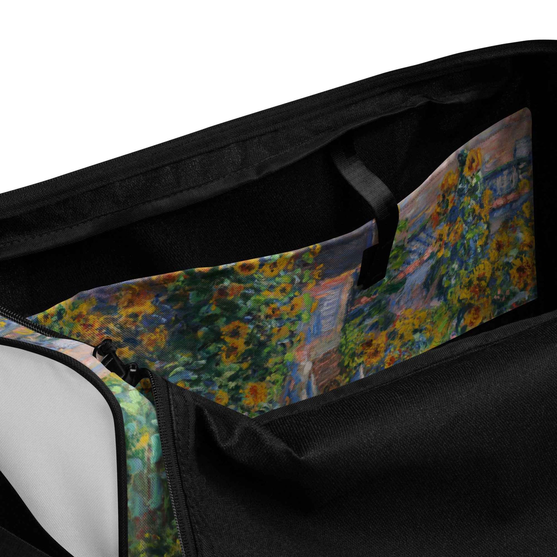 Duffle Bag with Monet Print for Trendy Travel Essentials - Rosetta Creative Boutique