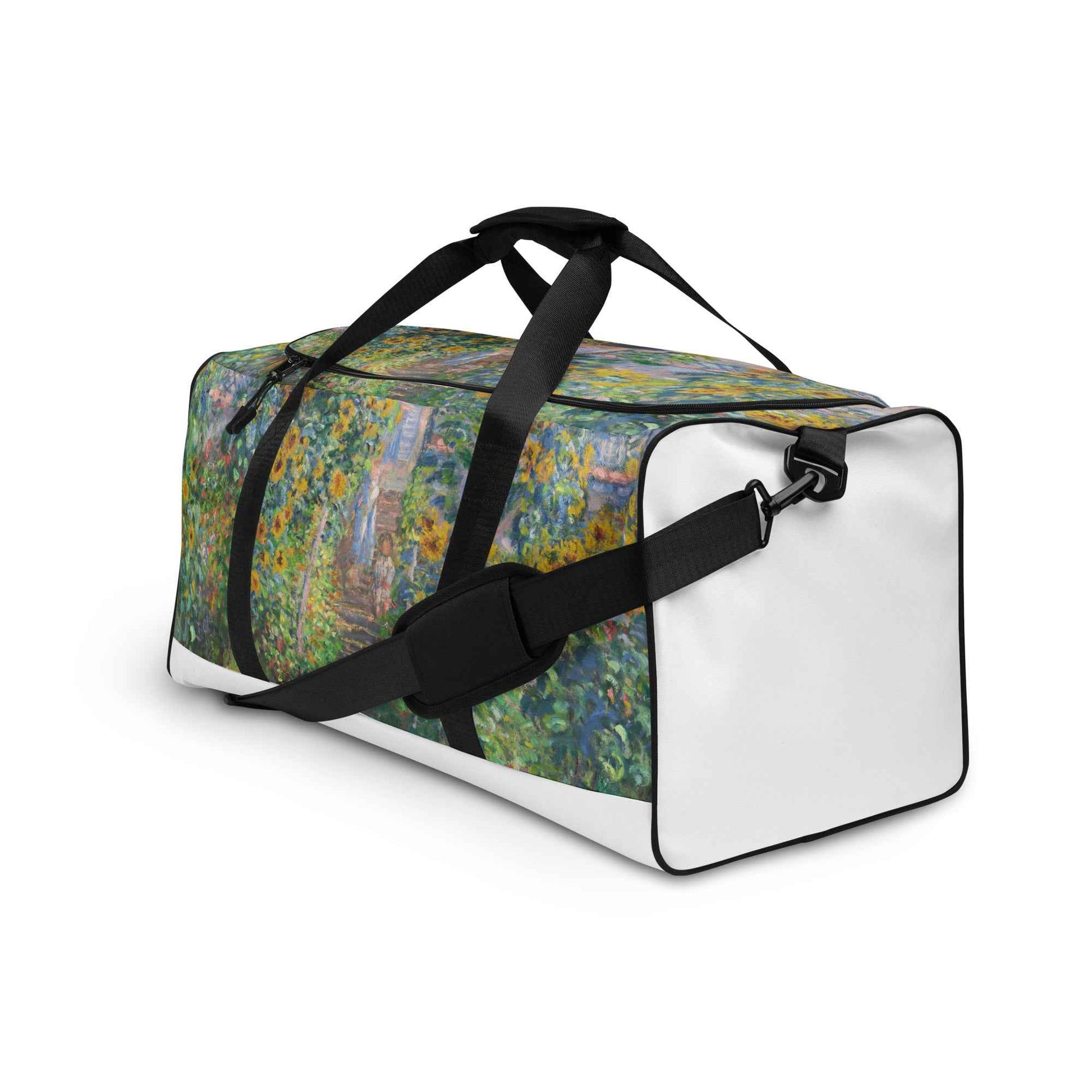 Duffle Bag with Monet Print for Trendy Travel Essentials - Rosetta Creative Boutique