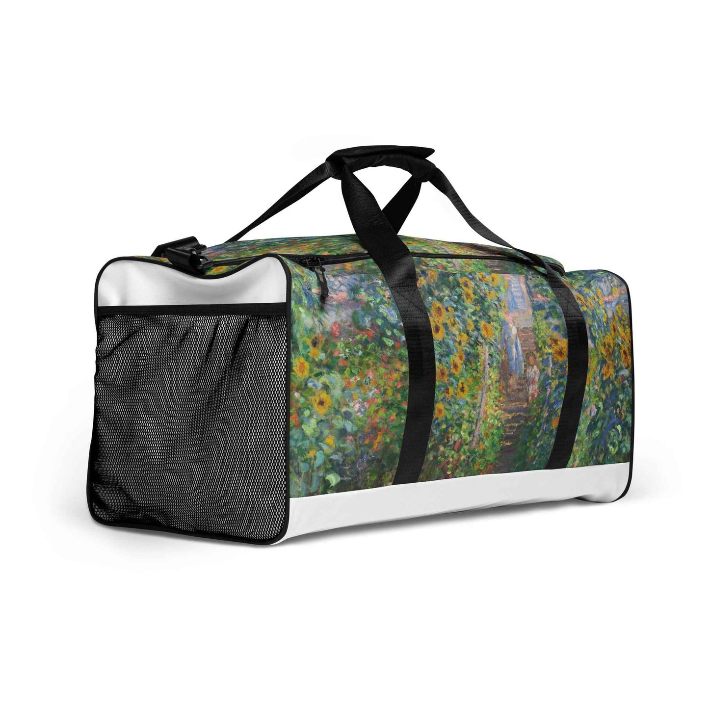 Duffle Bag with Monet Print for Trendy Travel Essentials - Rosetta Creative Boutique