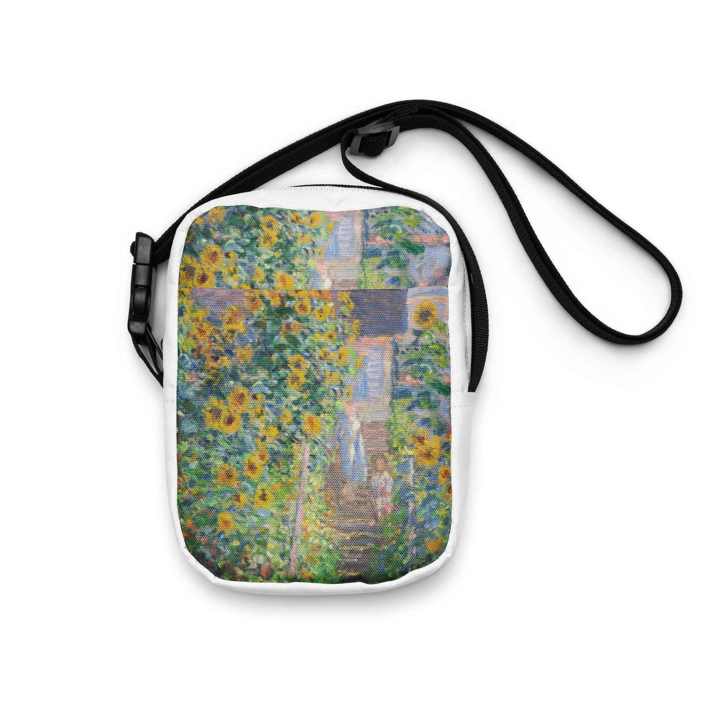 Crossbody Bag Monet Print - Stylish and Versatile Art-Inspired Accessory - Rosetta Creative Boutique