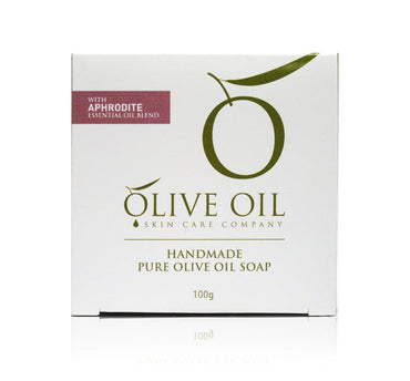 Aphrodite Olive Oil Soap All Natural Hydrating 100g - Rosetta Creative Boutique