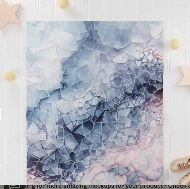 Soft Fleece Baby Blanket, Cozy Nursery Decor, Newborn Gift, Baby Shower Blanket, Soft Baby Wrap, Gender Neutral Baby Decor - Rosetta Creative Boutique