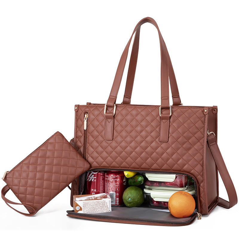 Fashionable Insulated Lunch Tote Bag For Women Crossbody - Rosetta Creative Boutique