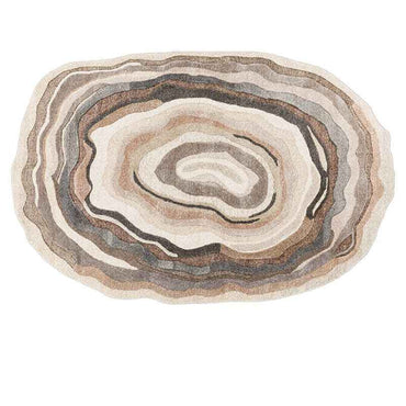 Retro Irregularly Shaped Carpet