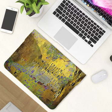 Abstract Klimt Style Laptop Case - Exclusive 13.3 Inch Premium Leather by Rosetta Creative Boutique - Rosetta Creative Boutique